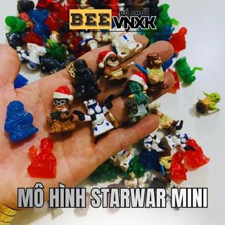Đồ chơi mô hình Star Wars mini mix mùa, tách lẻ từng nhân vật - BEE VNXK
