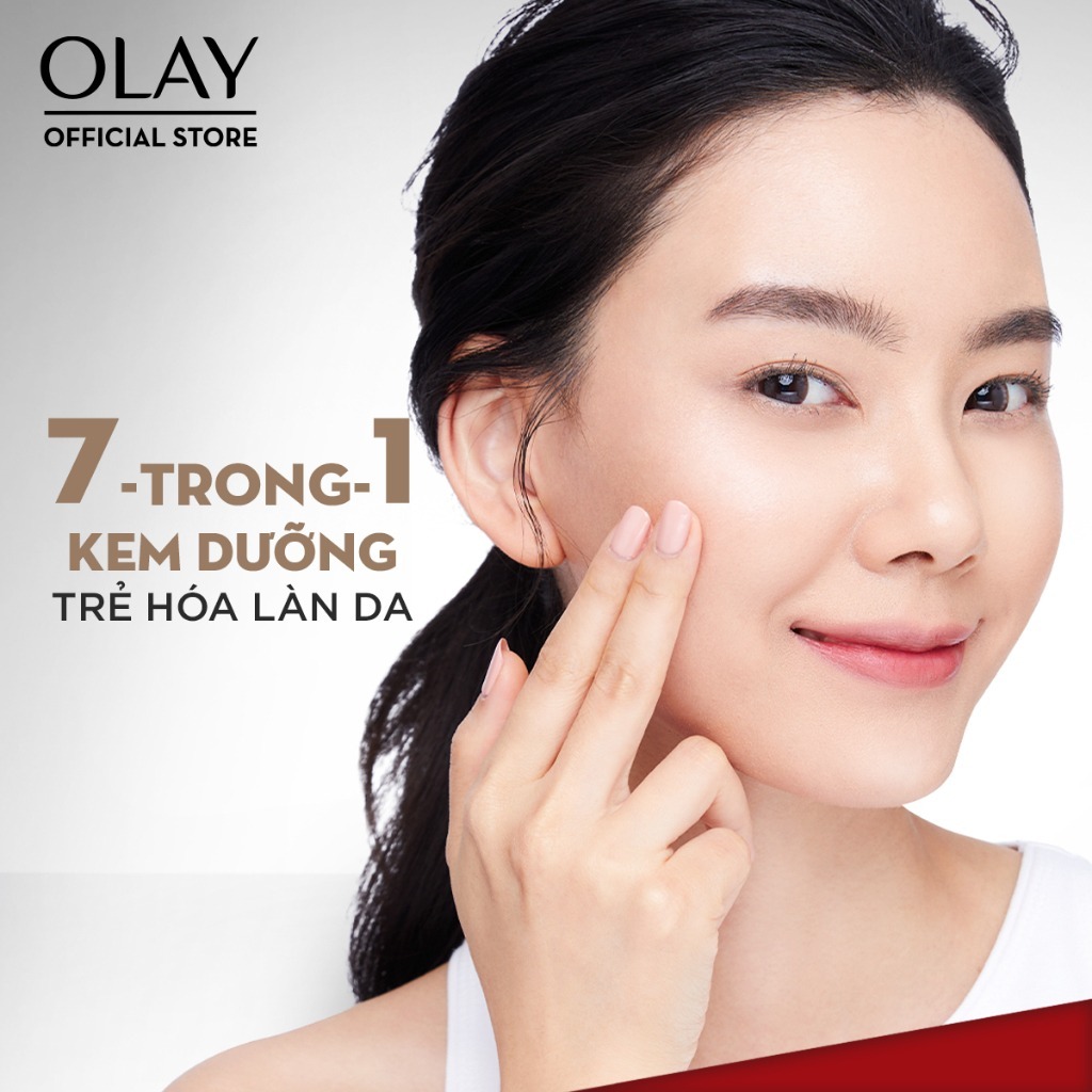 [LS] Combo Kem Dưỡng OLAY TOTAL EFFECTS Ngày & Đêm Phục Hồi & Ngăn 7 Dấu Hiệu Lão Hóa 50G X2
