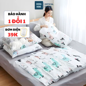 Túi Hút Chân Không Đựng Quần Áo ENODA HOME, Túi Hút Chân Không Siêu Dày Bảo Quản Chăn Màn Gọn Gàng M010