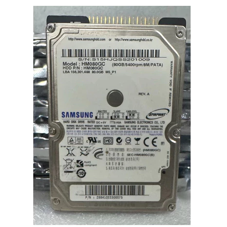 Ổ Cứng Laptop Samsung 80GB IDE 2.5 Inch 5400RPM – HDD Laptop ATA / PATA Cho Laptop