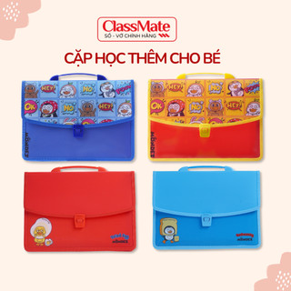 Cặp Học Thêm In Hình Classmate In Hình Dễ Thương, Chất Liệu Nhựa An Toàn Đảm Bảo Cho Bé