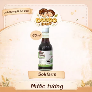 Nước Tương Mật Hoa Dừa Sokfarm Ăn Dặm Cho Bé (60ml)