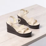 Giày Sandal Đế Xuồng 7cm Quai Chéo Thời Trang Pixie P207 — ảnh 6