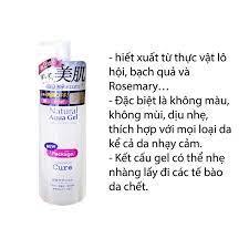 Tẩy da chết Cure Natural Aqua Gel Nhật Bản Sáng Da, Sạch Bụi Bẩn