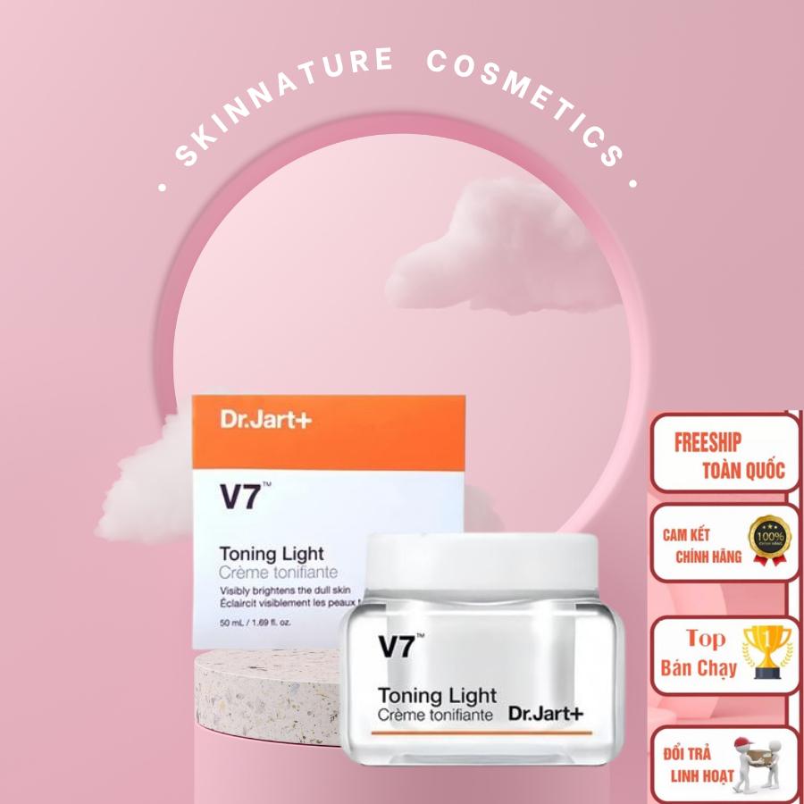 Kem dưỡng da V7 Toning Light Dr.Jart+ (50ml) - Hàn Quốc giúp da mờ thâm nám hiệu quả