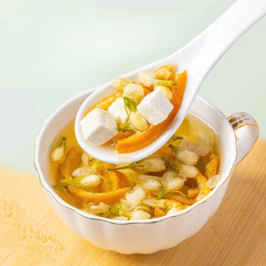 Trà Lưu Hương Thơm Cơ Thể Hoa Nhài Trần Bì Bạch Phục Linh
