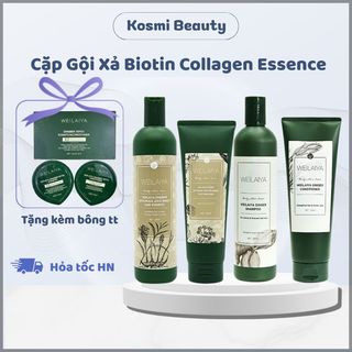 Set gội xả gừng Weilaiya gội xả gừng hà thủ ô weilaiya ngăn rụng tóc kích mọc tóc - Kosmi Beauty