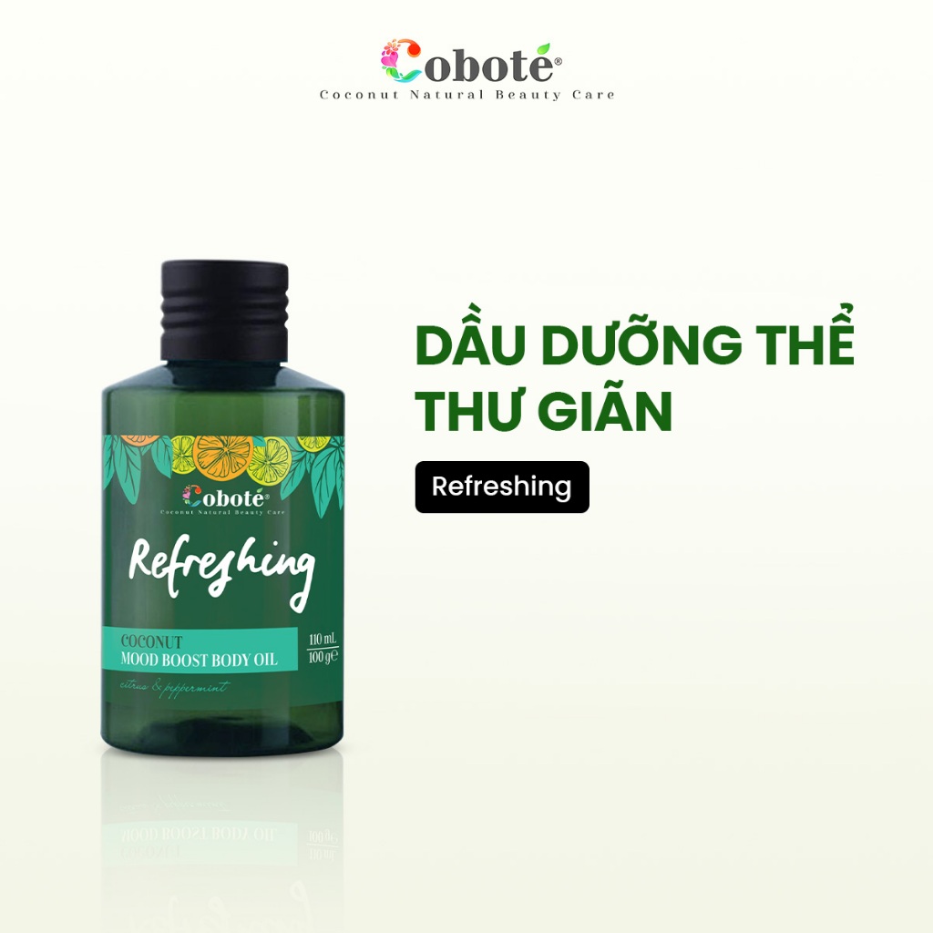 Dầu dưỡng thể thư giãn mood boost oil thấm nhanh tức thì, không nhờn rít 50ml/110ml
