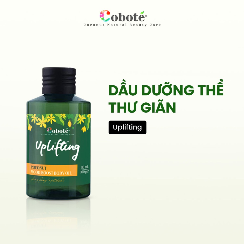 Dầu dưỡng thể thư giãn mood boost oil thấm nhanh tức thì, không nhờn rít 50ml/110ml