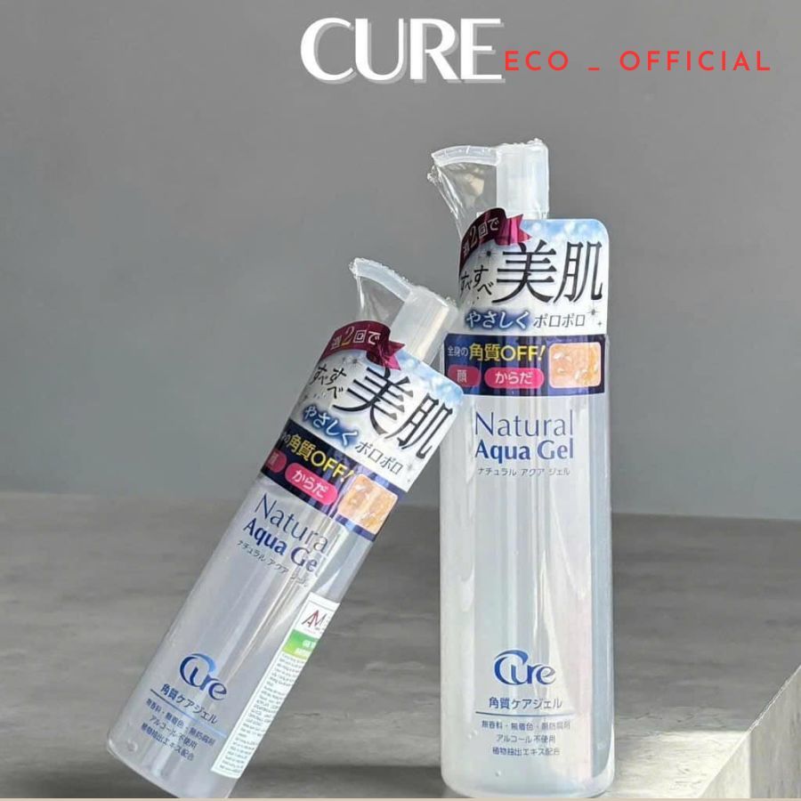 Tẩy da chết Cure Natural Aqua Gel Nhật Bản Sáng Da, Sạch Bụi Bẩn