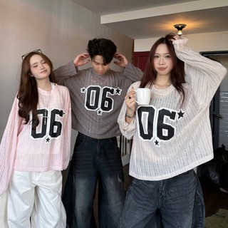 [SẢN PHẨM MỚI] Áo Thun Tay Dài 06 Cotton Rách Long Sleeve Unisex Boxy Nhiều Màu | SSSTORE.Aesthetic
