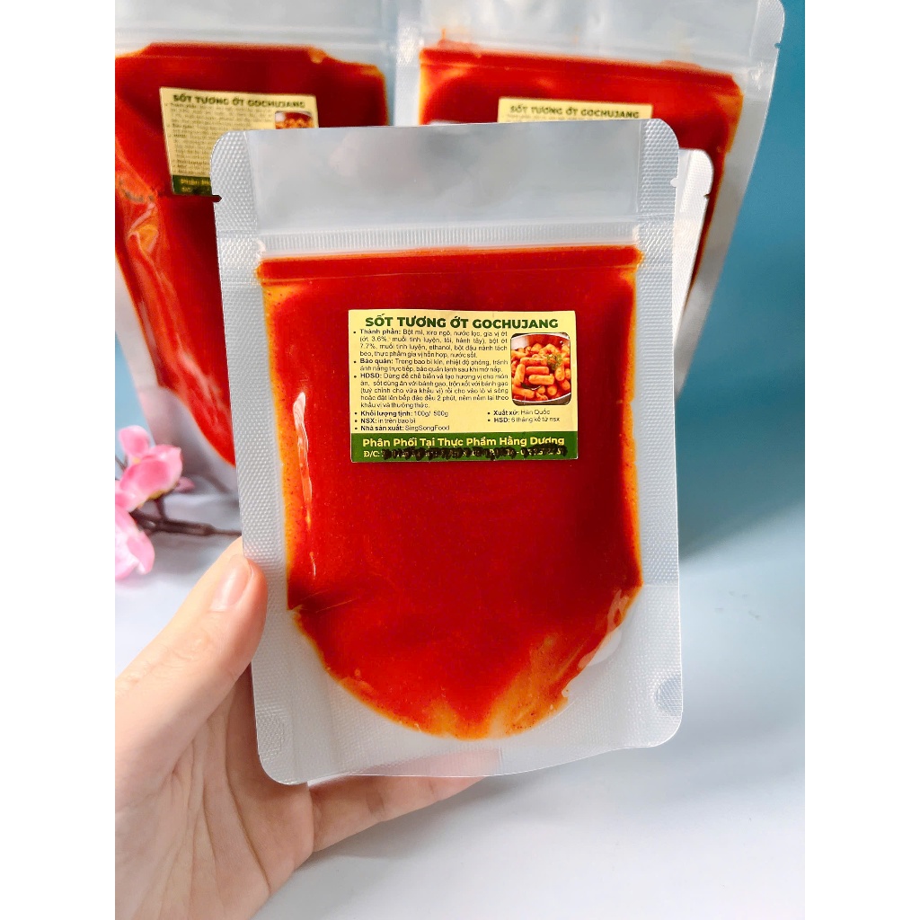 SỐT NẤU TOKBOKKI GÓI 100G