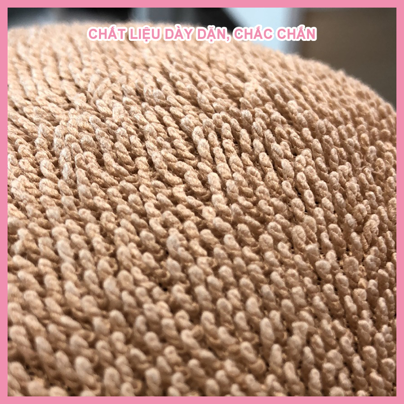 COMBO Khăn lau sàn sợi siêu mảnh MyJae tiện dụng đa năng thấm hút nước tốt, có móc treo 30cm x 42cm