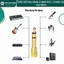 Jack chuyển đổi mạ vàng 6.5mm đực sang 3.5mm cái stereo (1 cái) - cho Tai Nghe Mic Đàn Guitar Điện,loa,micro..v.v..