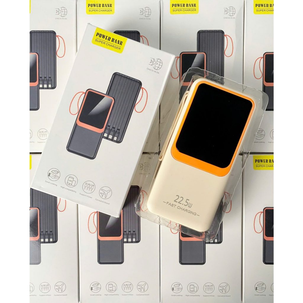 Bộ Sạc Dự Phòng Đầy Đủ Các Loại 10.000/20.000/30.000 mAh, Hỗ Trợ Sạc Nhanh, Tích Hợp Sẵn Cáp Sạc BH 06 Tháng