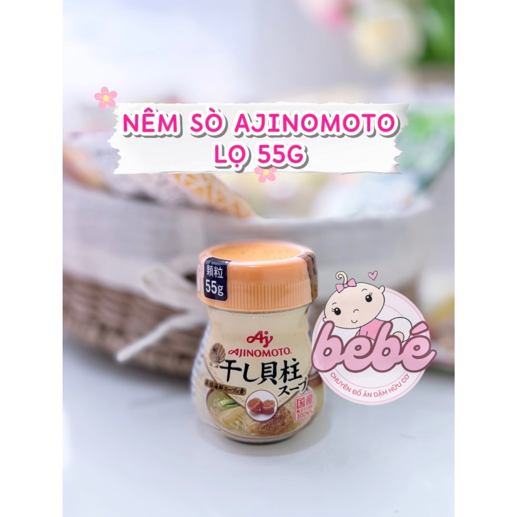 Hạt Nêm Ăn Dặm Nội Địa Nhật Cho Bé. Gia Vị Nhật Bản Cho Bé Ăn Dặm
