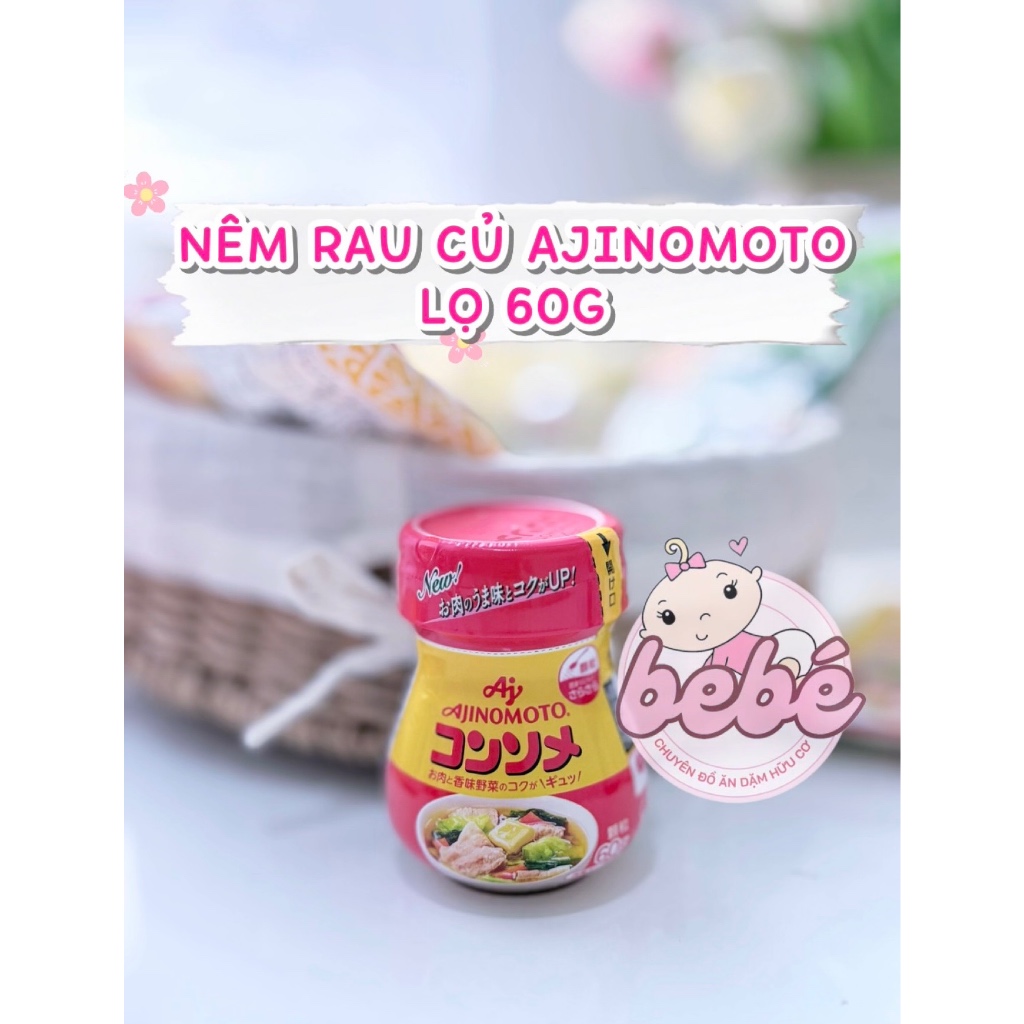 Hạt Nêm Ăn Dặm Nội Địa Nhật Cho Bé. Gia Vị Nhật Bản Cho Bé Ăn Dặm