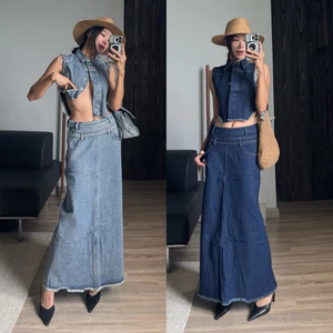 MIDDUA - VJ055/Gilet07 set váy + gilet (có tách lẻ)