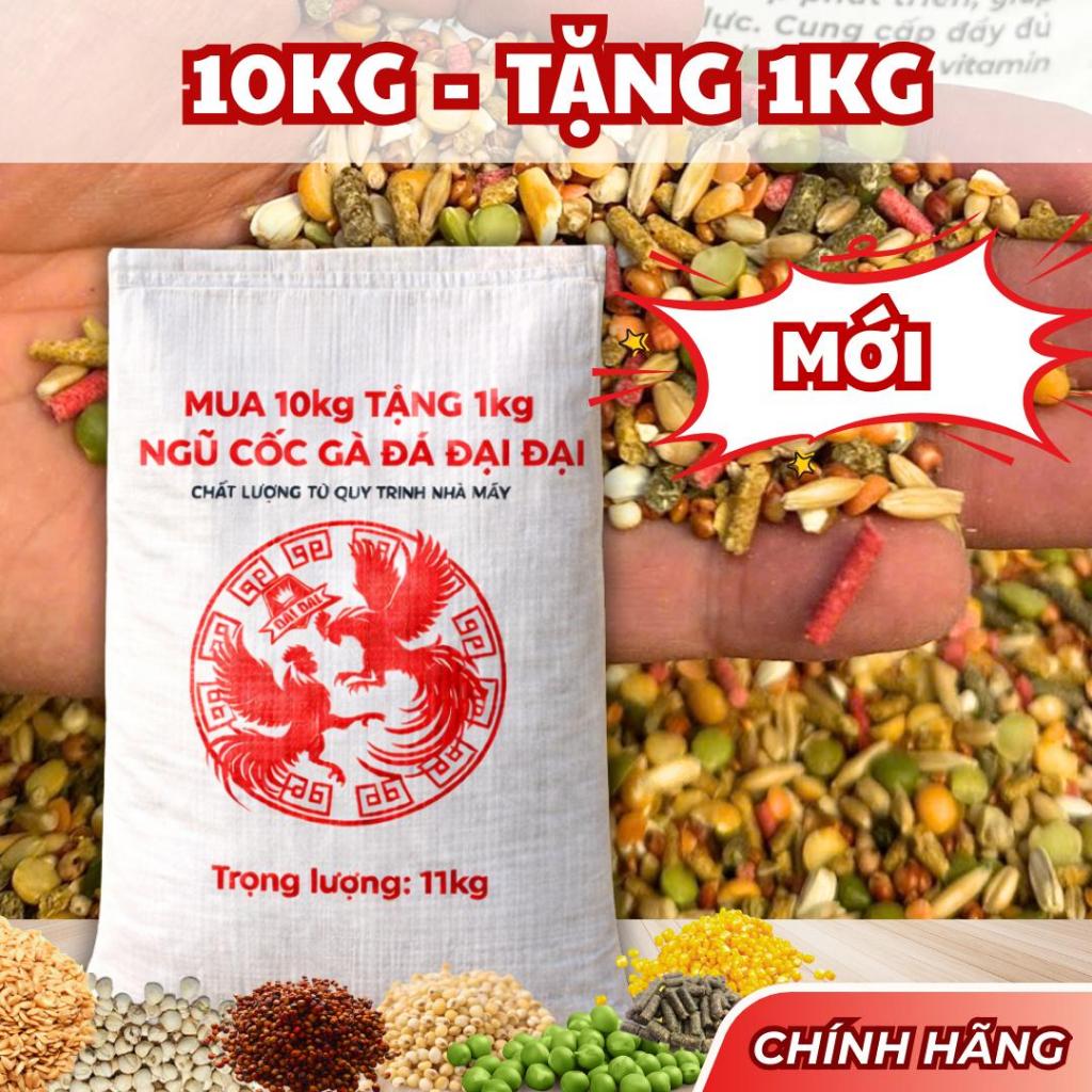 [11kg - Men sống cao tỏi] Ngũ Cốc Gà Đá Đại Đại, Đầy Đủ Dưỡng Chất,Phát Triển Lông Mượt, Mau Lên Tay