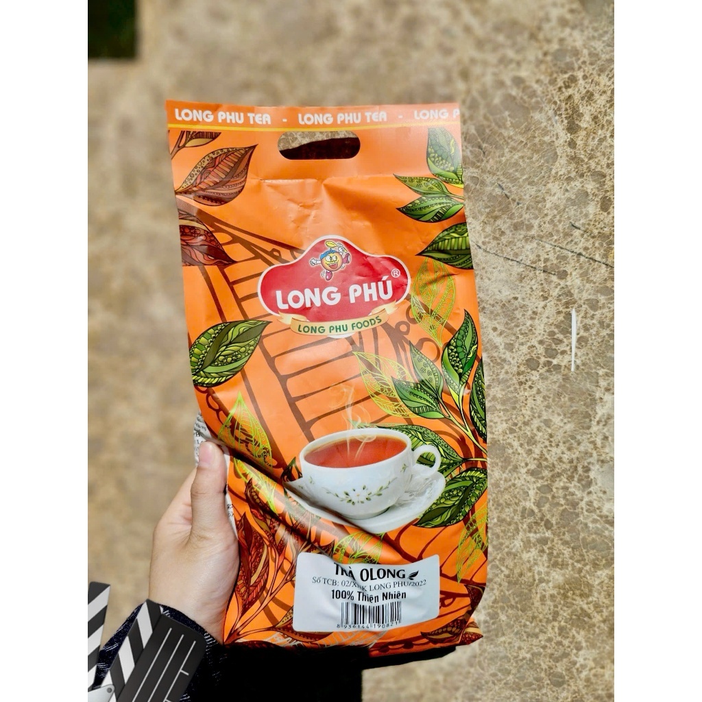 Trà Ô Long LONG PHÚ 500g – Đậm Vị, Thơm Lâu, Nguyên Liệu Pha Nước Trà, Chè, Trà Sữa, Trà Trái Cây