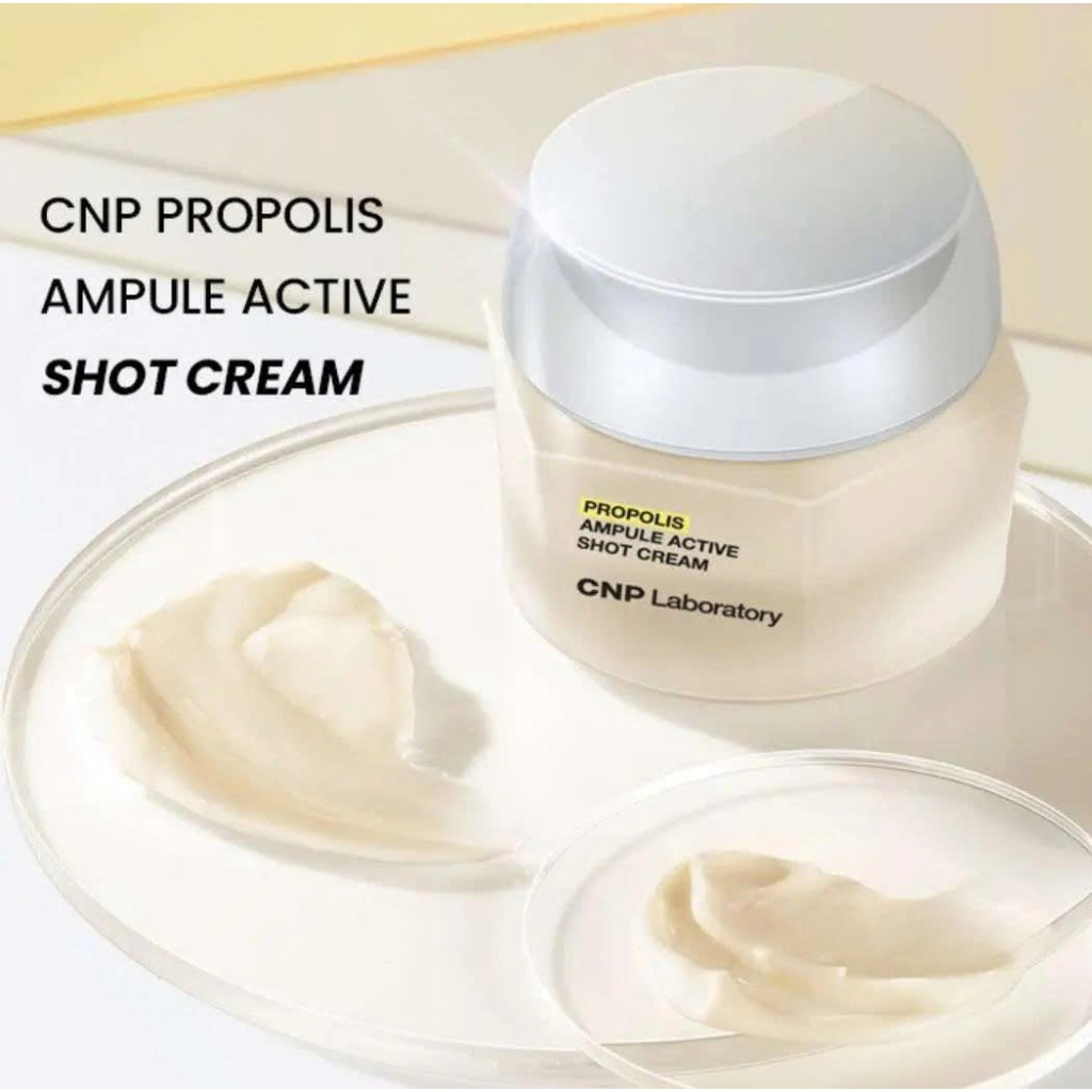Kem dưỡng ẩm phục hồi và hỗ trợ tái tạo da chiết xuất keo ong CNP Propolis Active Cream 75ml