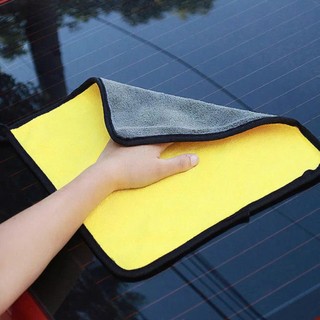 Khăn lau xe microfiber cao cấp mềm mịn 30x30cm , khăn lau ô tô, xe hơi, xe máy chuyên dụng siêu thấm, khăn đa năng