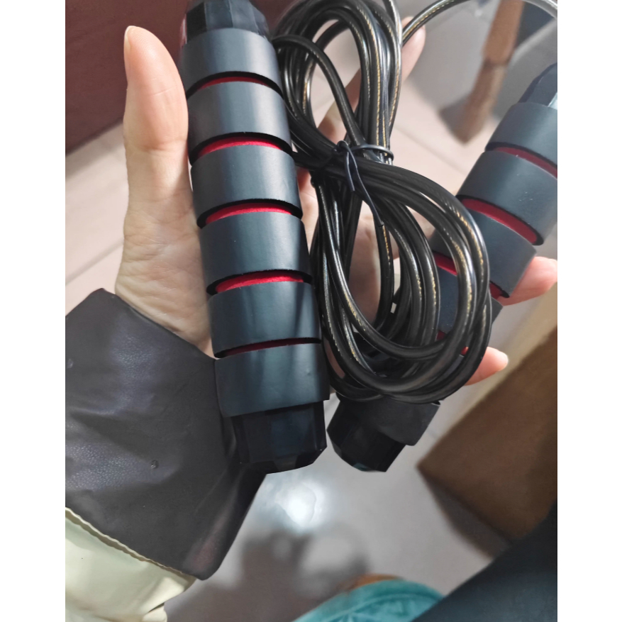 DÂY NHẢY TẬP THỂ DỤC GIÁ RẺ, LÕI THÉP BỀN CHẮC CHỊU LỰC, Dễ Điều Chỉnh Chiều Dài, Cầm Nắm Thoải Mái