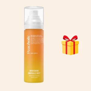M54_ [Kèm Quà] Xịt khoáng keo ong niacinamide glutathione tranexamic acid dưỡng trắng Peacholic Whitening Ampoule Mist