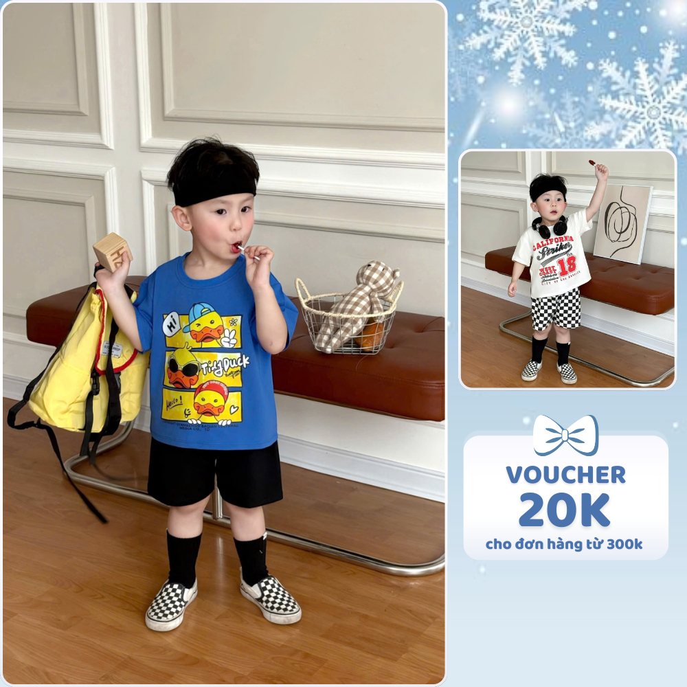 [À ƠI SHOP] K95- set 2 bộ cộc vịt hi tidy duck- a100.333