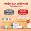 Thùng 20 bịch giấy ăn TopGia sương mai cao cấp 4 lớp dày dặn, mềm mịn, thấm hút tốt