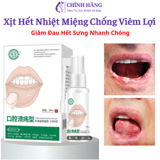 Xịt nhiệt miệng thảo dược giúp kháng khuẩn giữ cho khoang miệng luôn sạch sẽ thơm tho 30ml