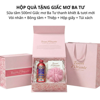 [HOẢ TỐC] Hộp quà tặng cao cấp Tesori D’oriente chai 500ml – TINH HOA Ý, TRỌN VẸN YÊU THƯƠNG (kèm hộp & thiệp)