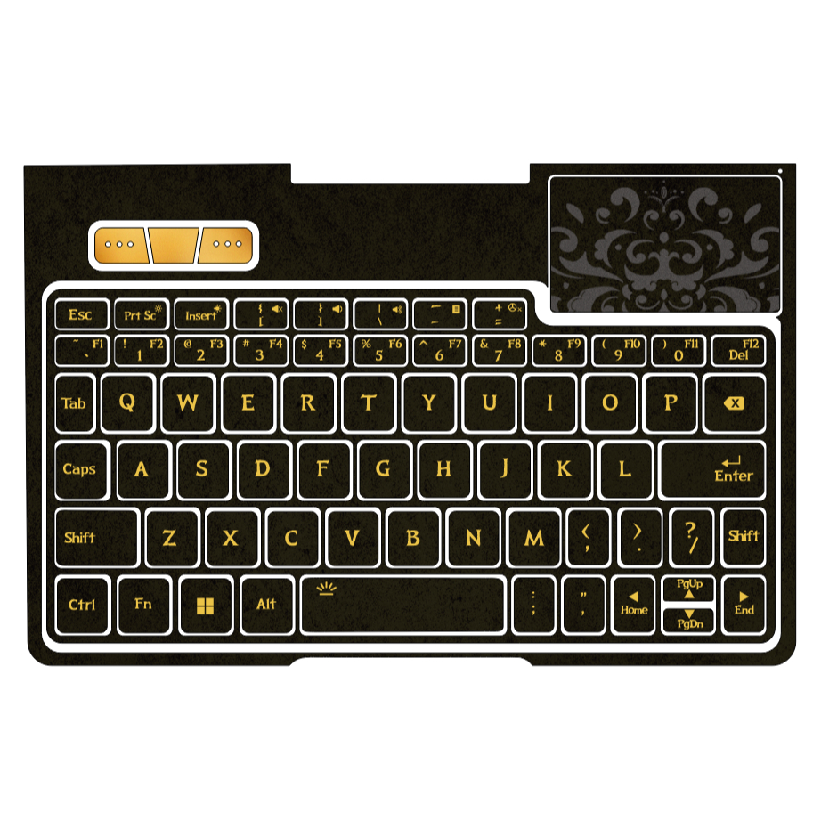 Skin dán GPD Pocket 4 mẫu Bìa sách Artistic Book Edition | Miếng dán decal cho laptop mini bảo vệ vỏ máy