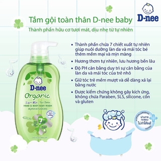 [ CHAI LỚN 800ML] Sữa Tắm Gội Toàn Thân Dnee 800ml Thái Lan - An Toàn Cho Bé - CÔ THƯ MARKET
