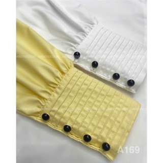 A169 - Áo sơ mi dài tay sợi tre Nhật công sở nữ - Thiết kế cao cấp MindyDesign