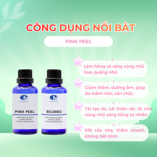 TRỢ GIÁ | Peel Hồng Nhũ Hoa, Không Đau Rát, An Toàn, Hiệu Quả, Sáng Hồng Ti Tự Nhiên 30ml Dr Cosmess