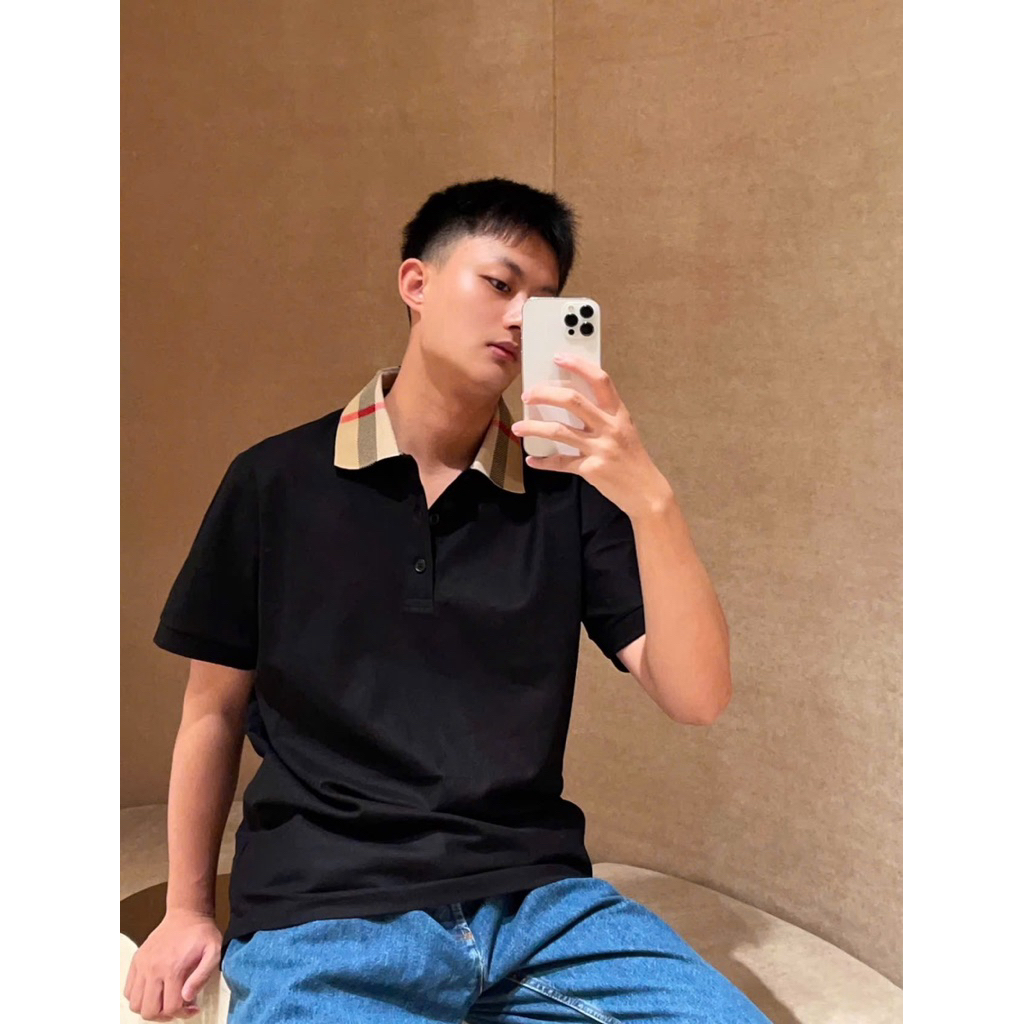 ⚡️[Hight Quality] Áo Polo Nam B1 Check Short - Điểm Nhấn Kẻ Dệt Cố Màu Sắc Sang Trọng Loại 1
