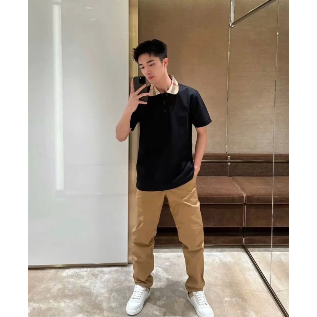 ⚡️[Hight Quality] Áo Polo Nam B1 Check Short - Điểm Nhấn Kẻ Dệt Cố Màu Sắc Sang Trọng Loại 1