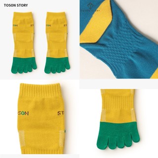 Tất vớ xỏ 5 ngón nam nữ chạy bộ chống phồng rộp trơn trợt thoáng khí nhanh khô chạy trail đi bộ đường dài TOSON STORY