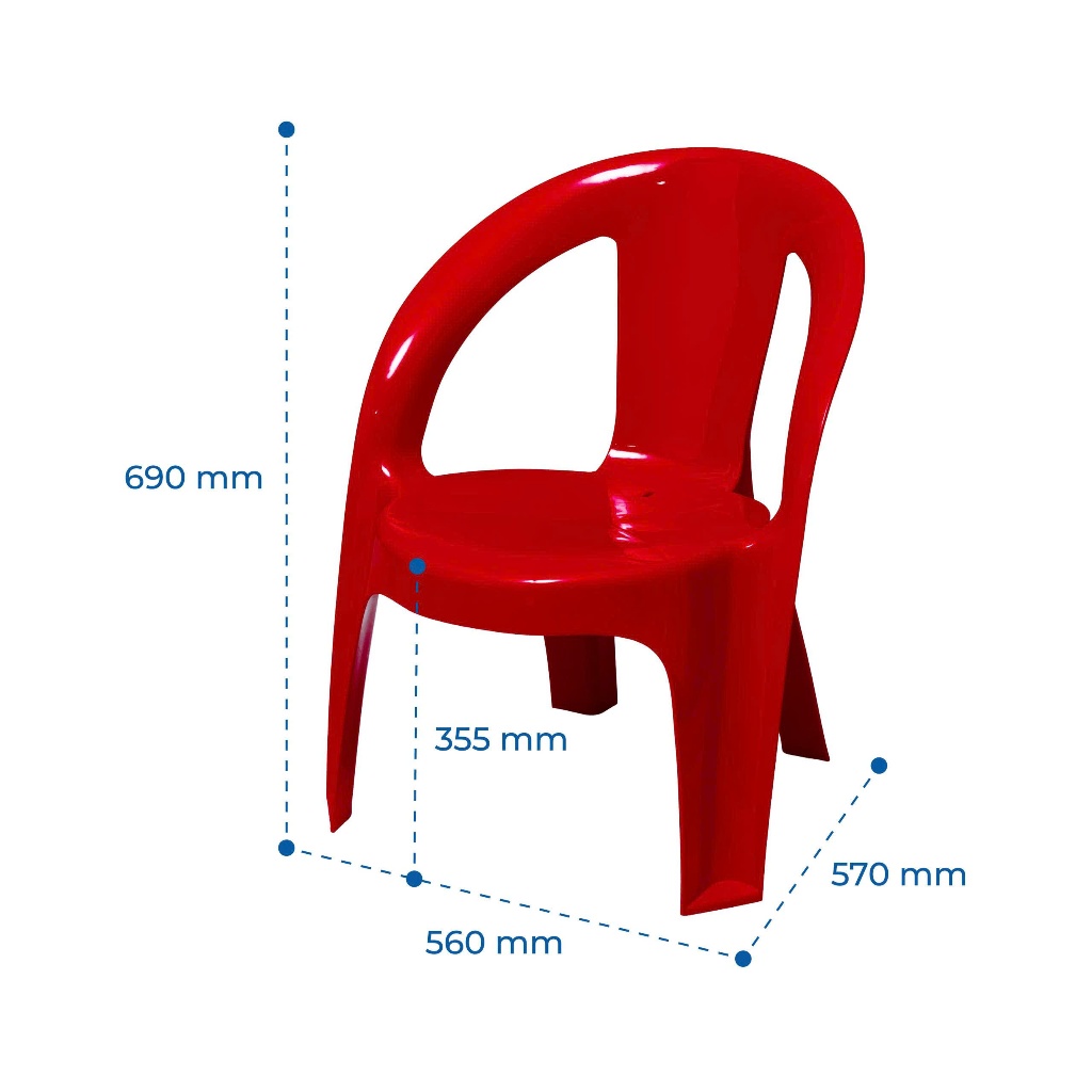 Ghế nhựa tựa lưng Miso QUI PHÚC, ghế nhựa bàn thấp, mặt ngồi thoải mái, chắc chắn, combo 4 6 10 ghế