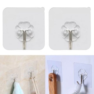 Combo 5 Móc Dán Tường Dùng Để Treo Rèm Sinh Nhật, Phụ Kiện Nhẹ, Trang Trí Sinh Nhật, Decor Bữa Tiệc