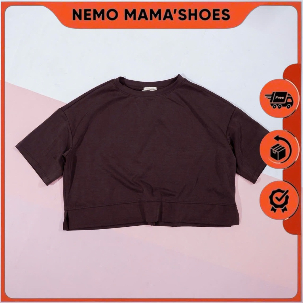 MOHITO ÁP THUN DÁNG CROPTOP FORM XUÔNG RỘNG (Q260312003)