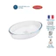 Khay nướng nồi chiên không dầu bầu dục thủy tinh cao cấp Pháp Arcuisine 1014 39x27cm |Thái Dương Gia