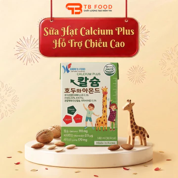 Sữa Hạt Óc Chó Hạnh Nhân Kang's Food Calcium Plus - Sữa Hạt Dinh Dưỡng Cho Bé Nhập Khẩu Hàn Quốc