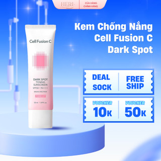 [Mẫu Mới]Kem Chống Nắng Cell Fusion C Dark Spot Thích Hợp Mọi Loại Da SPF50+ PA++++ 50ml Màu Hồng