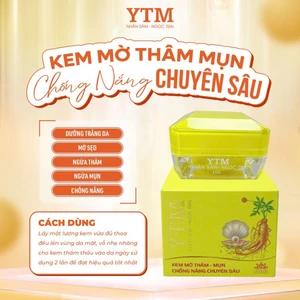 Kem YTM 15g - Dưỡng Trắng Da, Ngừa Mụn, Ngừa Thâm, Mờ Sẹo,