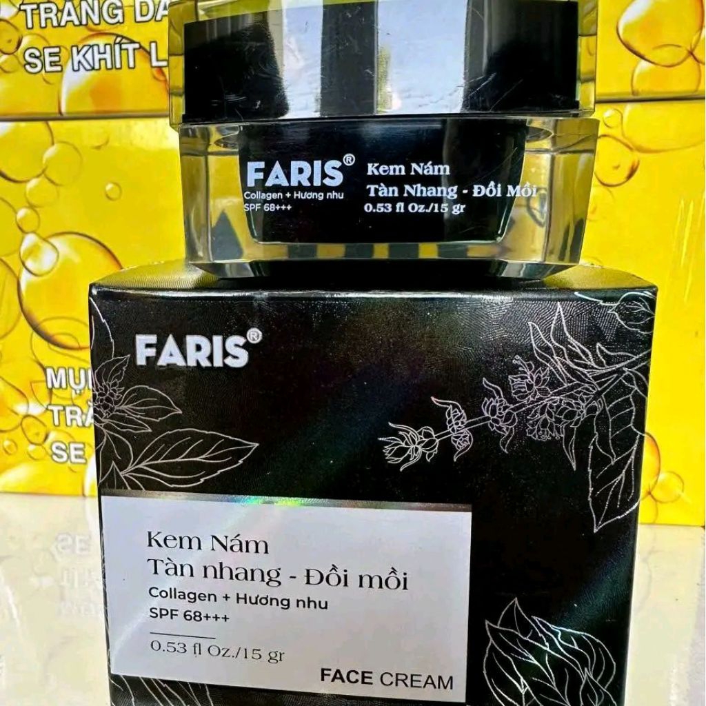 Kem Face Faris 15g Giảm Nám - Dưỡng Trắng