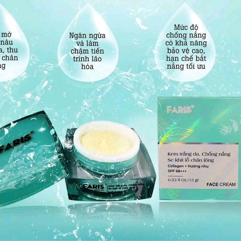 Kem Face Faris 15g Giảm Nám - Dưỡng Trắng