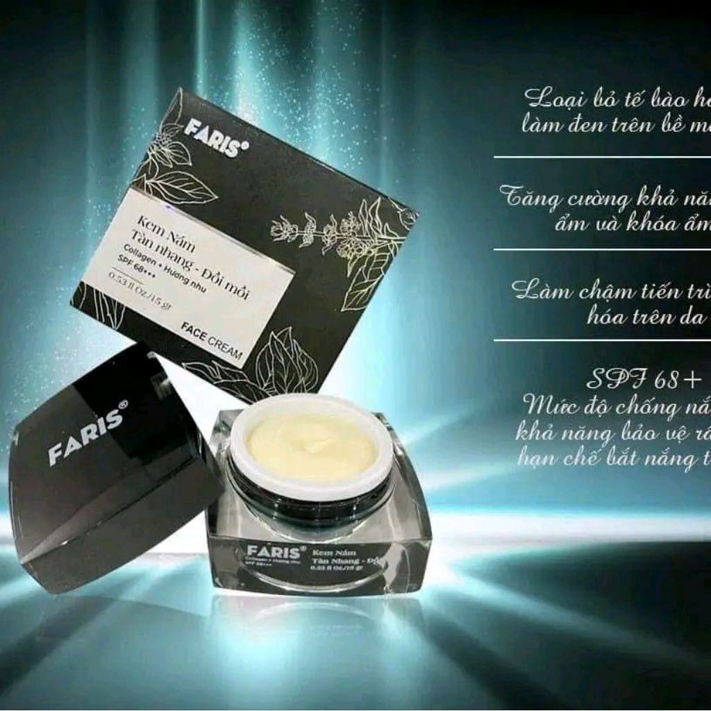 Kem Face Faris 15g Giảm Nám - Dưỡng Trắng