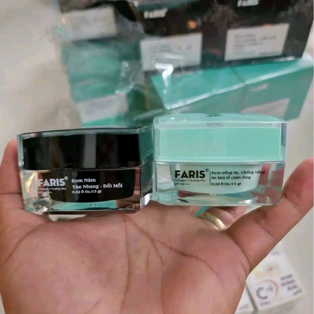 Kem Face Faris 15g Giảm Nám - Dưỡng Trắng
